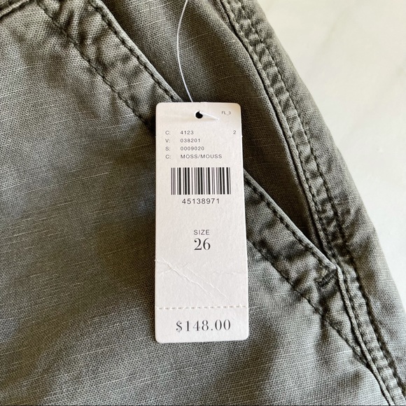 Anthropologie The Wanderer Beaded Utility Pant Sz 26 - Picture 4 of 12